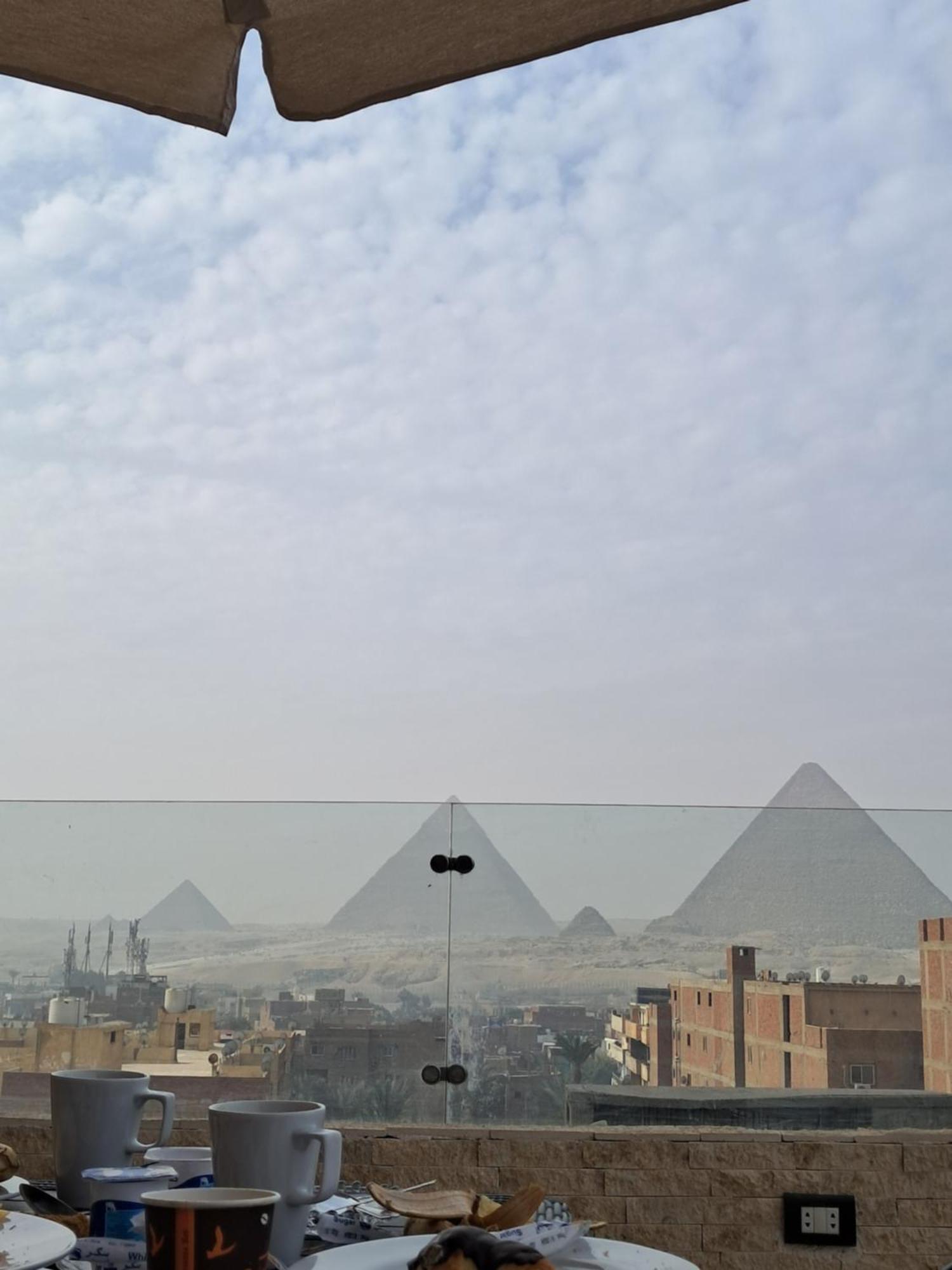 Piramide De Giza View Inn Kafrat al Jabal ภายนอก รูปภาพ