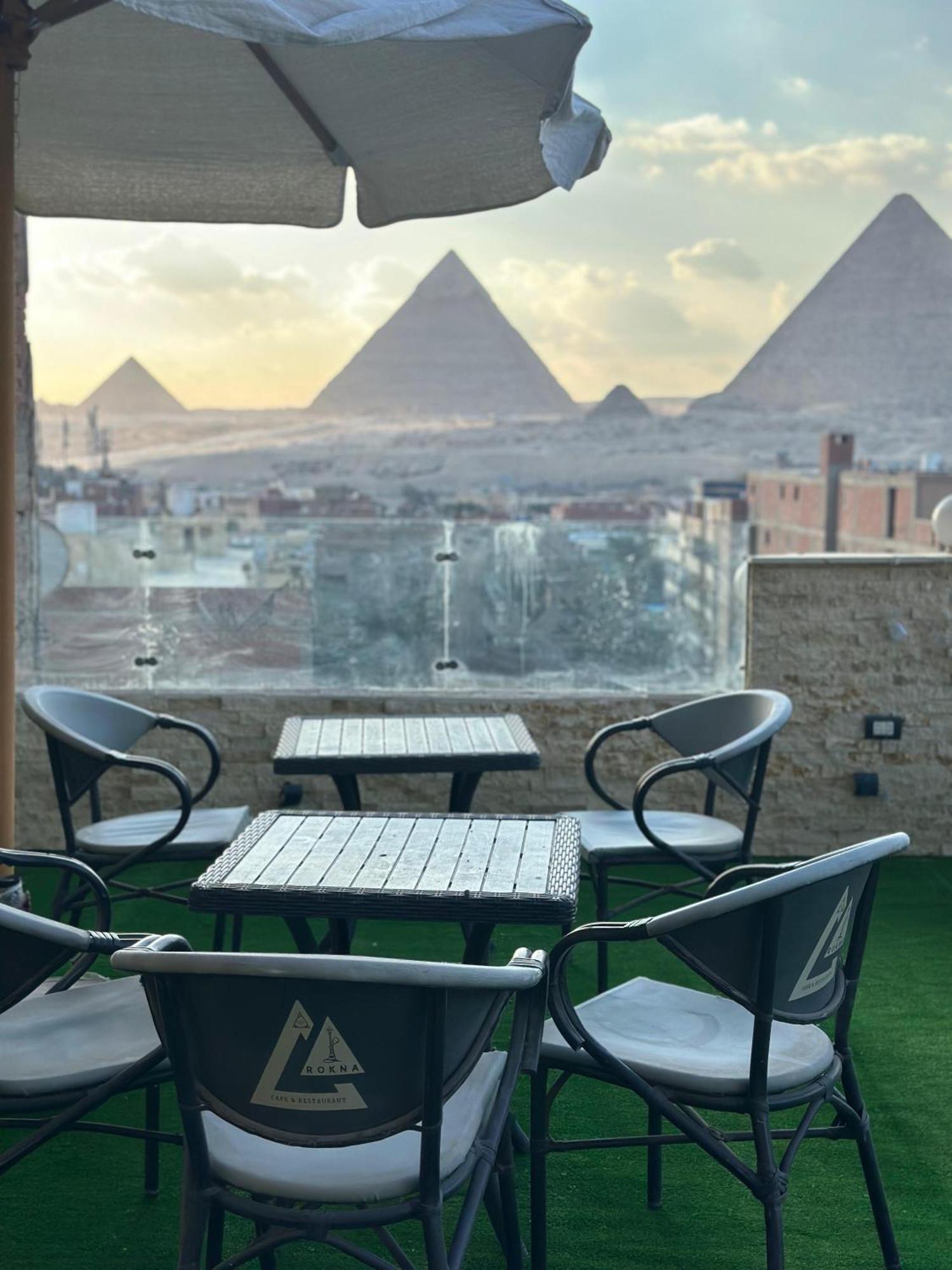 Piramide De Giza View Inn Kafrat al Jabal ภายนอก รูปภาพ