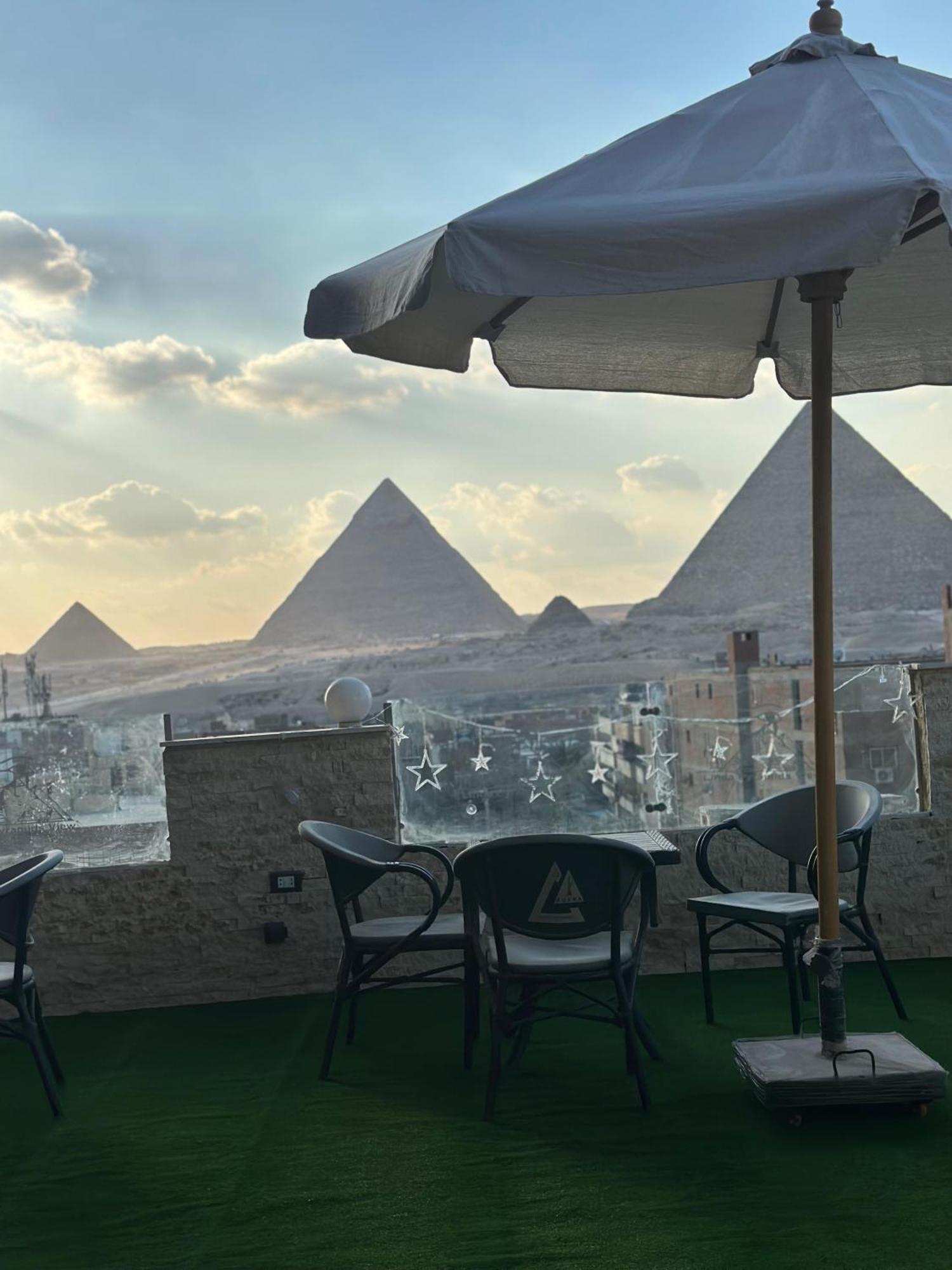 Piramide De Giza View Inn Kafrat al Jabal ภายนอก รูปภาพ