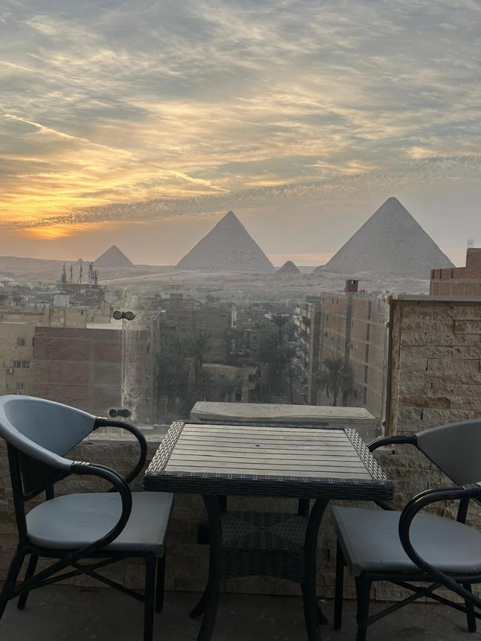 Piramide De Giza View Inn Kafrat al Jabal ภายนอก รูปภาพ