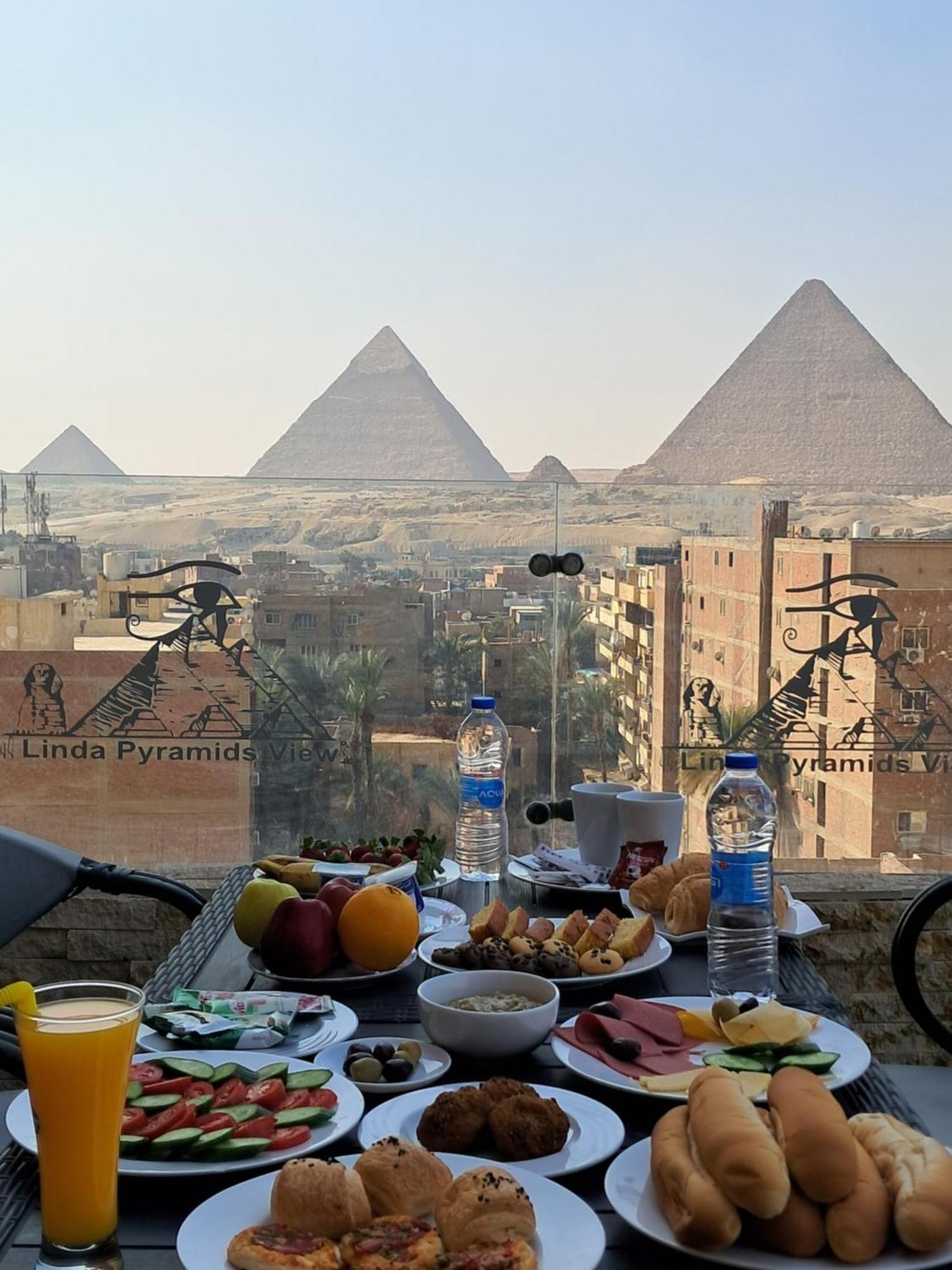 Piramide De Giza View Inn Kafrat al Jabal ภายนอก รูปภาพ